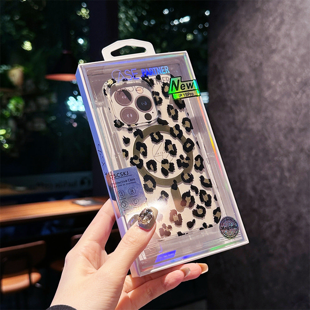 Love Magnetic Transparent Case Cover for iPhone