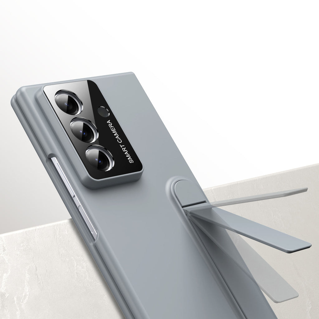 Hidden Folding Stand Frosted Case Cover for Samsung Fold Series