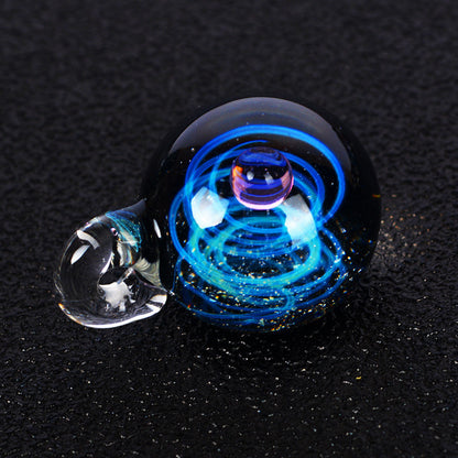 ✨🪐 Cosmic Wonder Glass Orb - A Universe in Your Hands 🪐✨