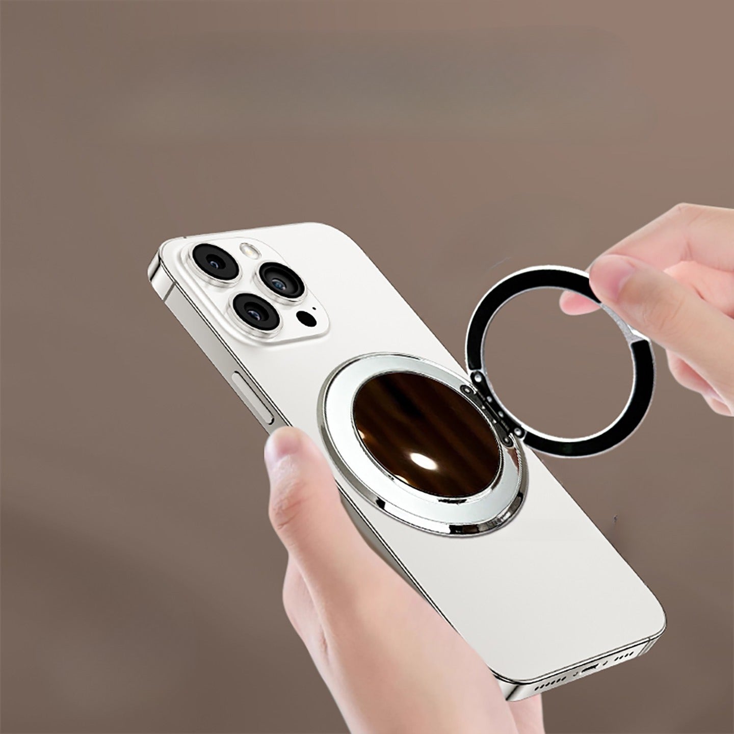 ✨💖 Sparkle & Shine - The Ultimate Girl's Phone Stand with Mirror 💖✨