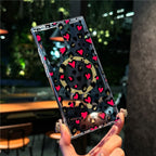 Love Magnetic Transparent Case Cover for Samsung S Series