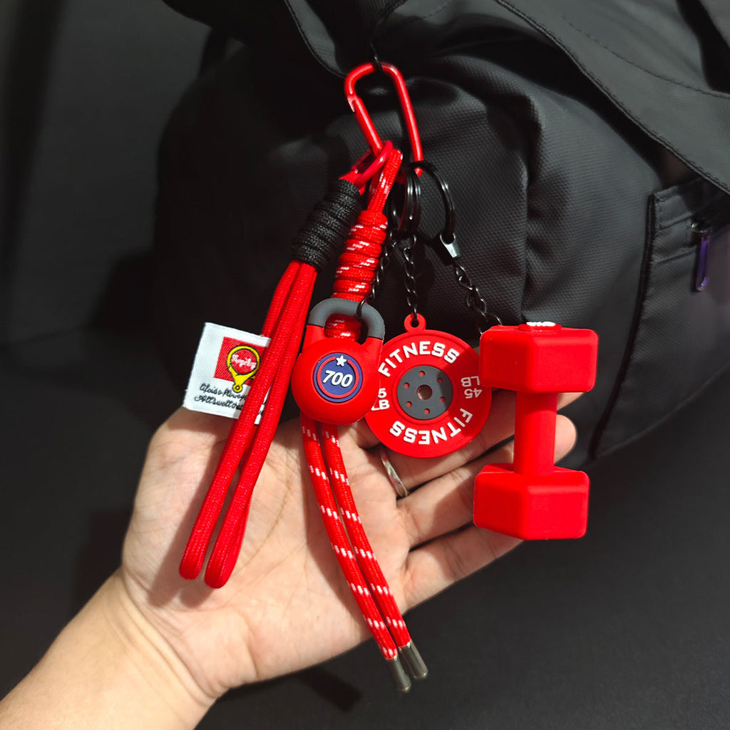 💪🔥 Unleash Your Gym Spirit Everywhere! Fitness Lover Keychain Set 🔥💪