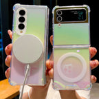 Rainbow Magnets Case Cover for Samsung Flip Fold Serie