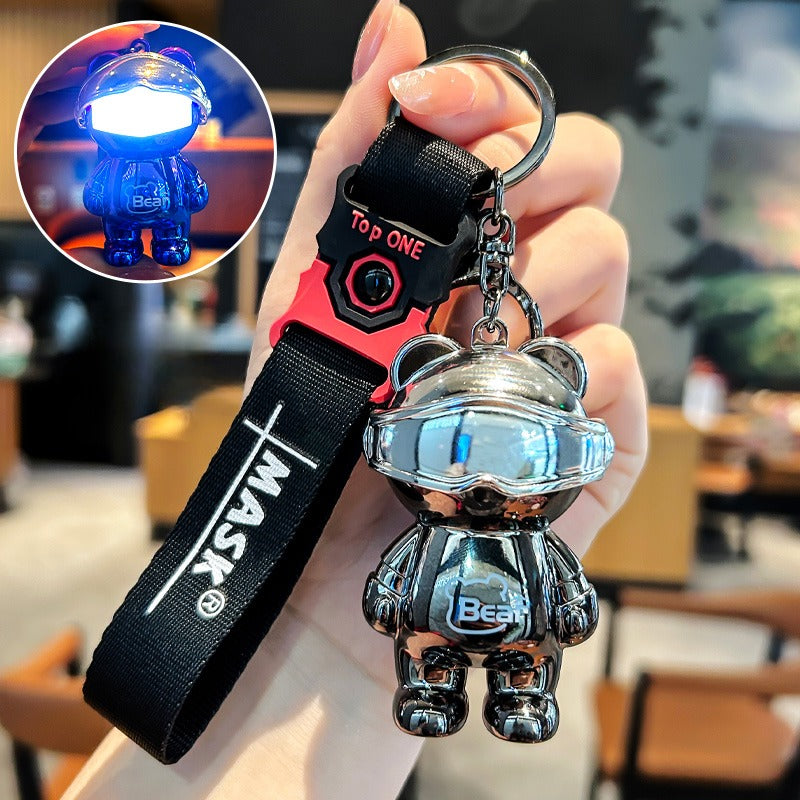 The Electro Bear Keychain - Your Pocket-Sized Guardian with Laser Focus