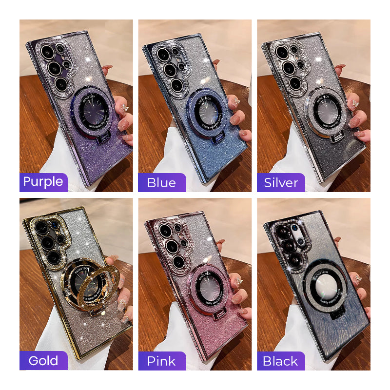 Sparkling Kickstand Case for Samsung S Series - Buy 2: FREE SHIPPING🛫 & 40% OFF 2nd🔥