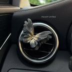 🦋✨ Midnight Bloom Vent Charm - Where Mystical Beauty Meets the Open Road ✨🌙