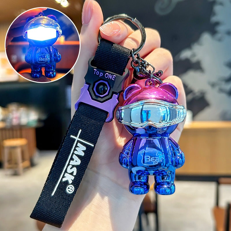 The Electro Bear Keychain - Your Pocket-Sized Guardian with Laser Focus