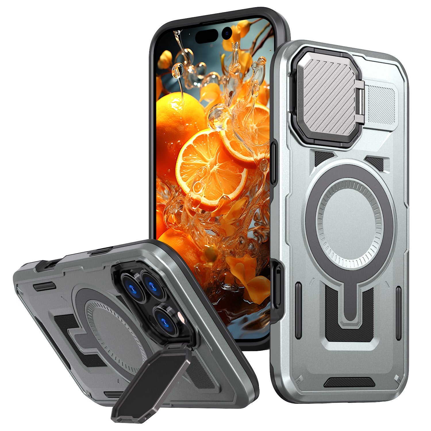 Full Coverage Mech Case Cover for iPhone
