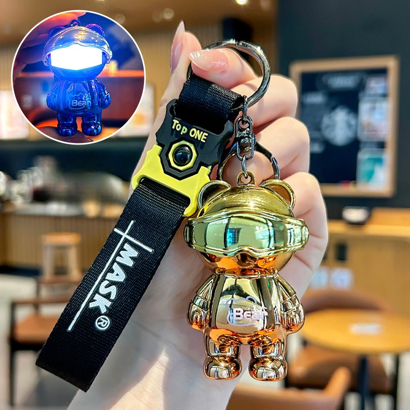 The Electro Bear Keychain - Your Pocket-Sized Guardian with Laser Focus