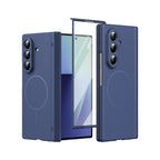 Satin-Finish Magnetic Hinge Screen-Covering Case Cover for Samusng Fold Series