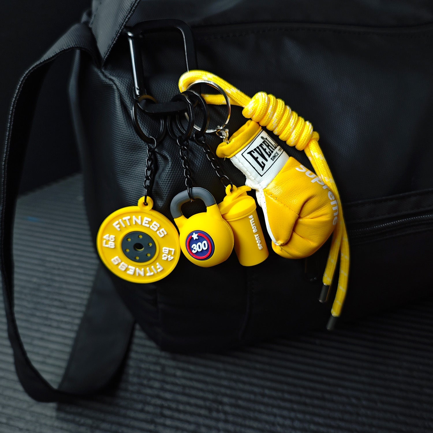 💪🔥 Unleash Your Gym Spirit Everywhere! Fitness Lover Keychain Set 🔥💪