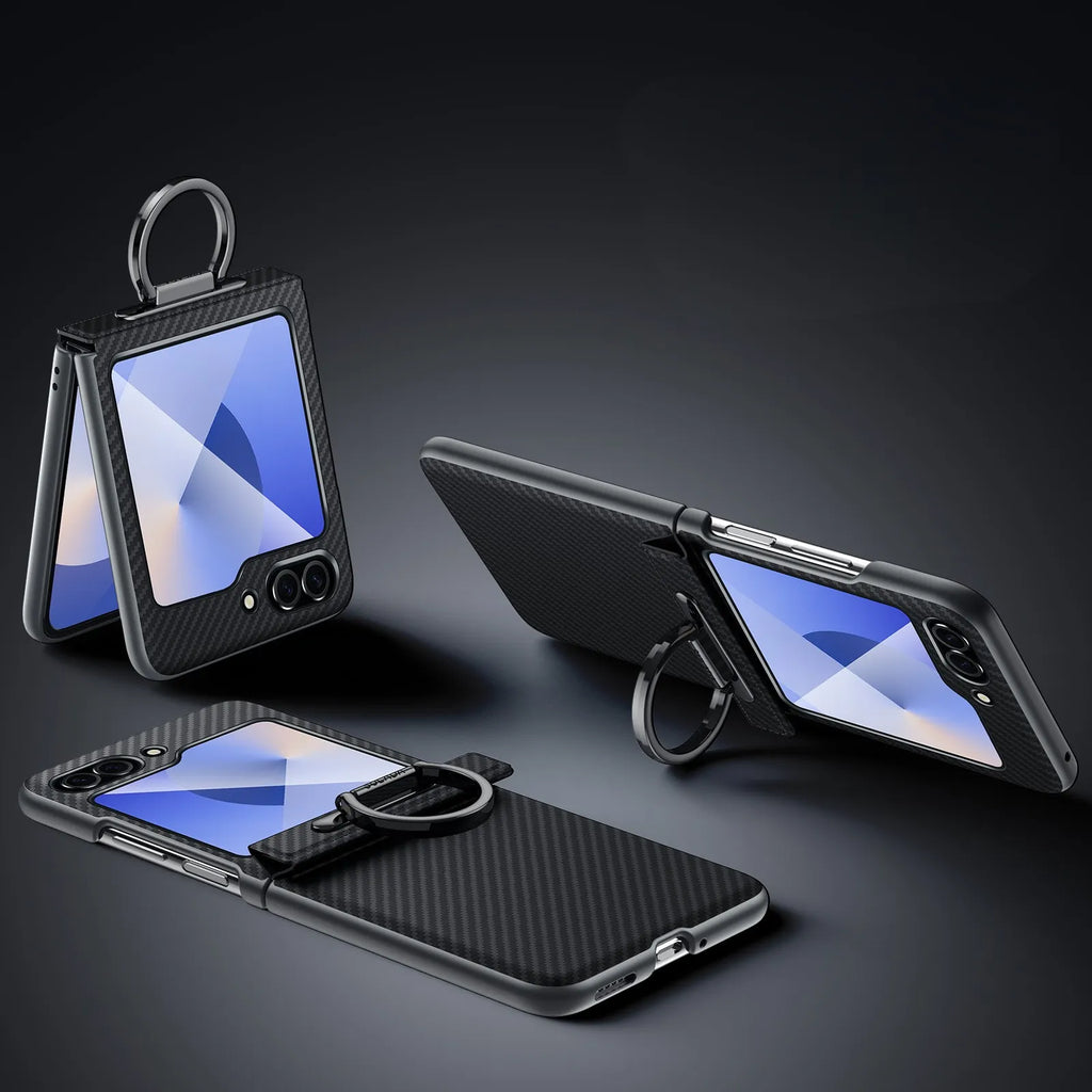 Ultralight, Carbon Fibre Case Cover for Samsung Flip Serie - Buy 2: FREE SHIPPING🛫 & 40% OFF 2nd🔥