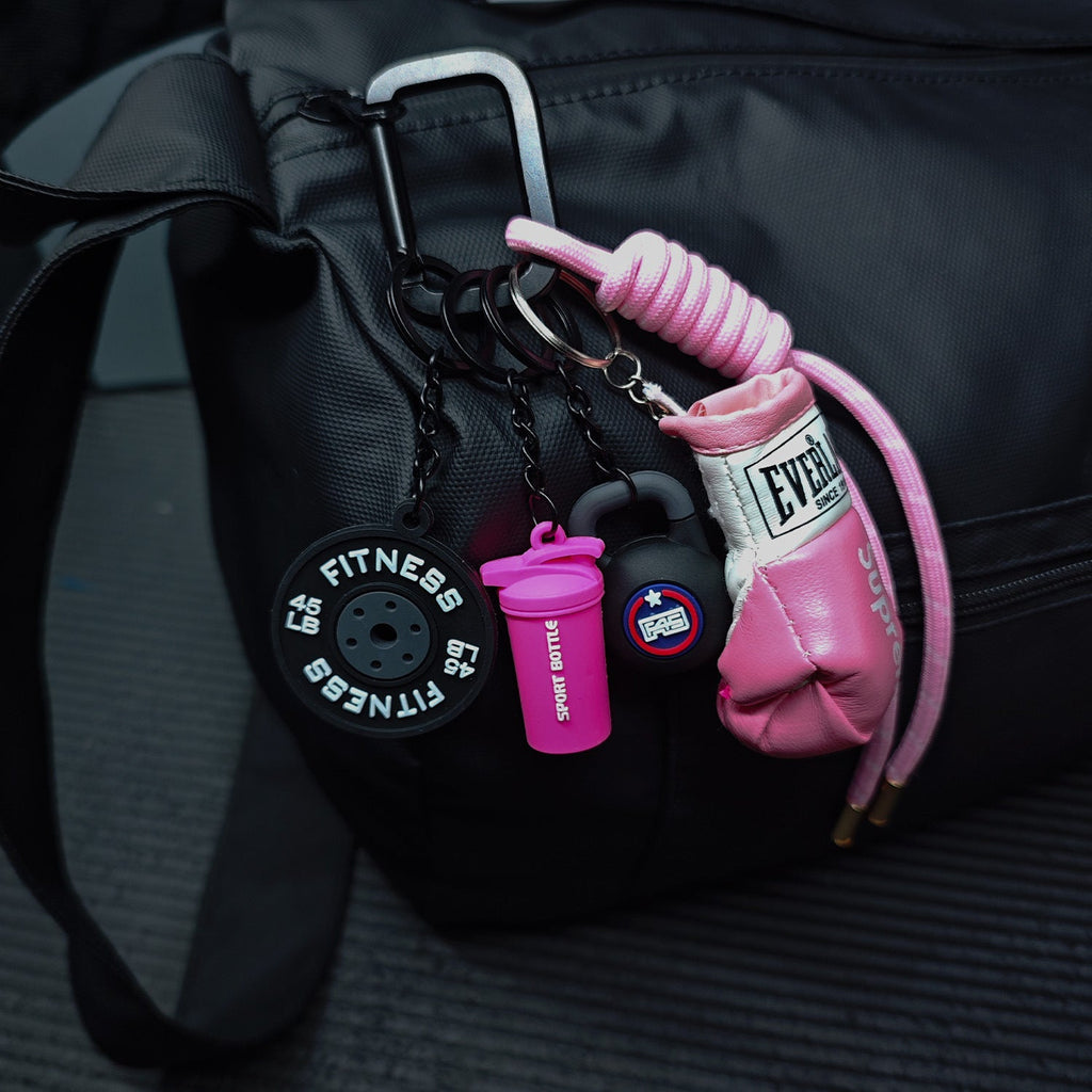 💪🔥 Unleash Your Gym Spirit Everywhere! Fitness Lover Keychain Set 🔥💪
