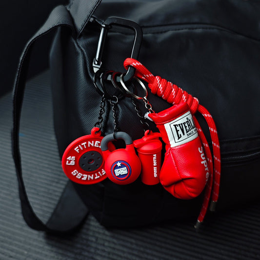 💪🔥 Unleash Your Gym Spirit Everywhere! Fitness Lover Keychain Set 🔥💪