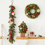 🎄✨ The "Evergreen Trio" Christmas Decor Set - Your Complete Holiday Atmosphere in One Box! ✨🎄
