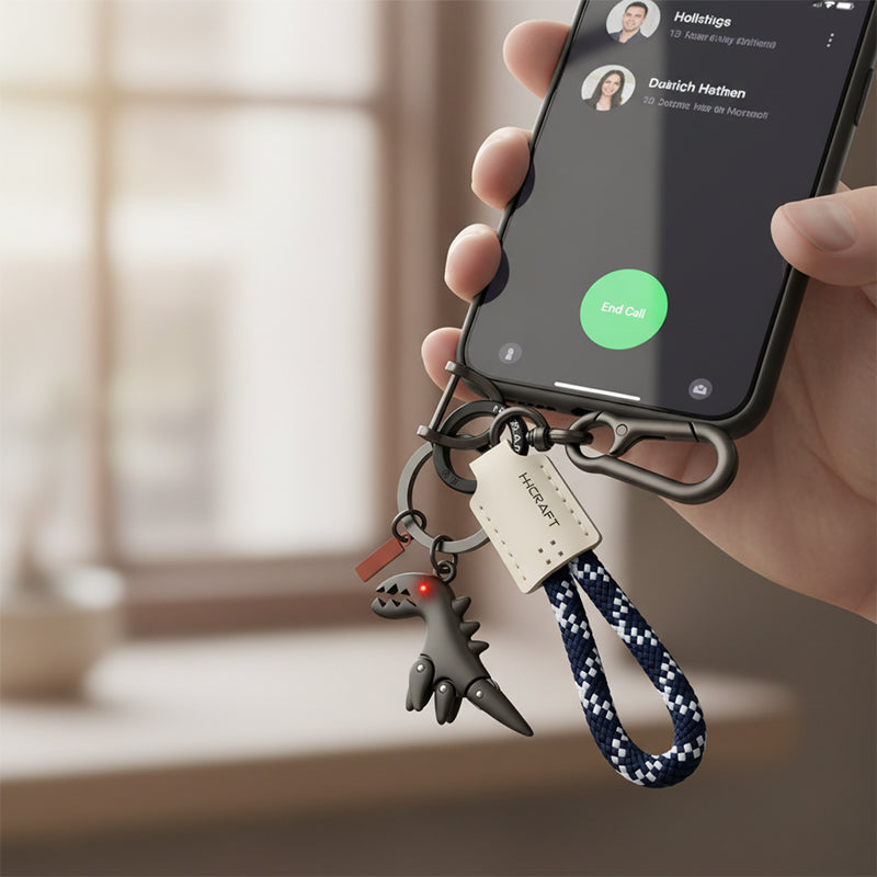 Aluminum Alloy Dinosaur Charm Paired with a Hand-woven Bracelet-🔥Second Item at 40% OFF