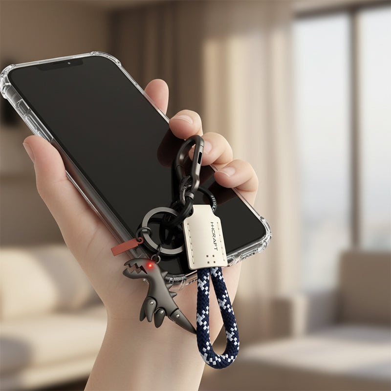 Aluminum Alloy Dinosaur Charm Paired with a Hand-woven Bracelet-🔥Second Item at 40% OFF