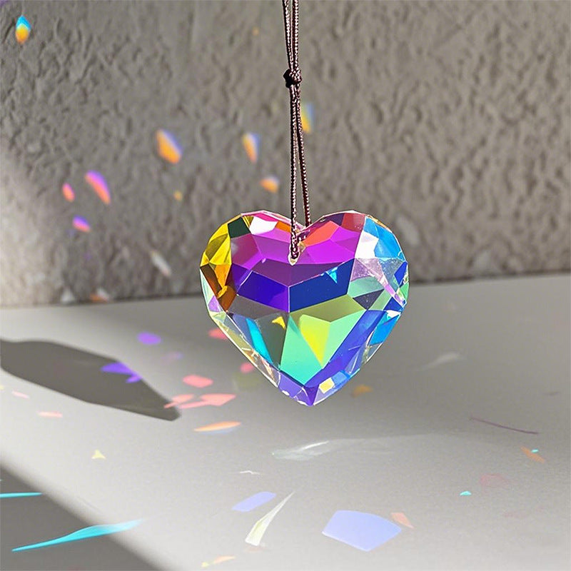 The Crystal Heart Sun Catcher - Where Magic Meets Light
