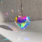 The Crystal Heart Sun Catcher - Where Magic Meets Light