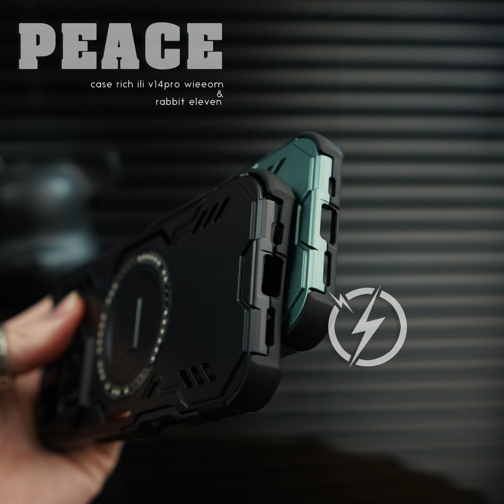 Mech Protective Magnetic Case Cover for iPhone