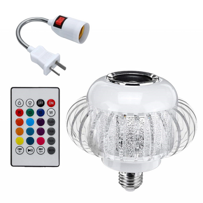 LED RGB Bulb Bluetooth Speaker with Remote Control