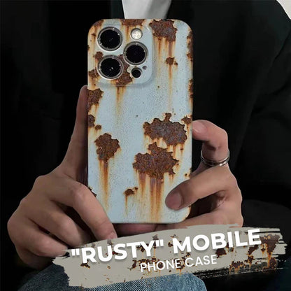 🔥2025 NEW ARRIVAL 🔩Vintage Rust Hard Case For iPhone - Buy 2: FREE SHIPPING🛫 & 40% OFF 2nd🔥