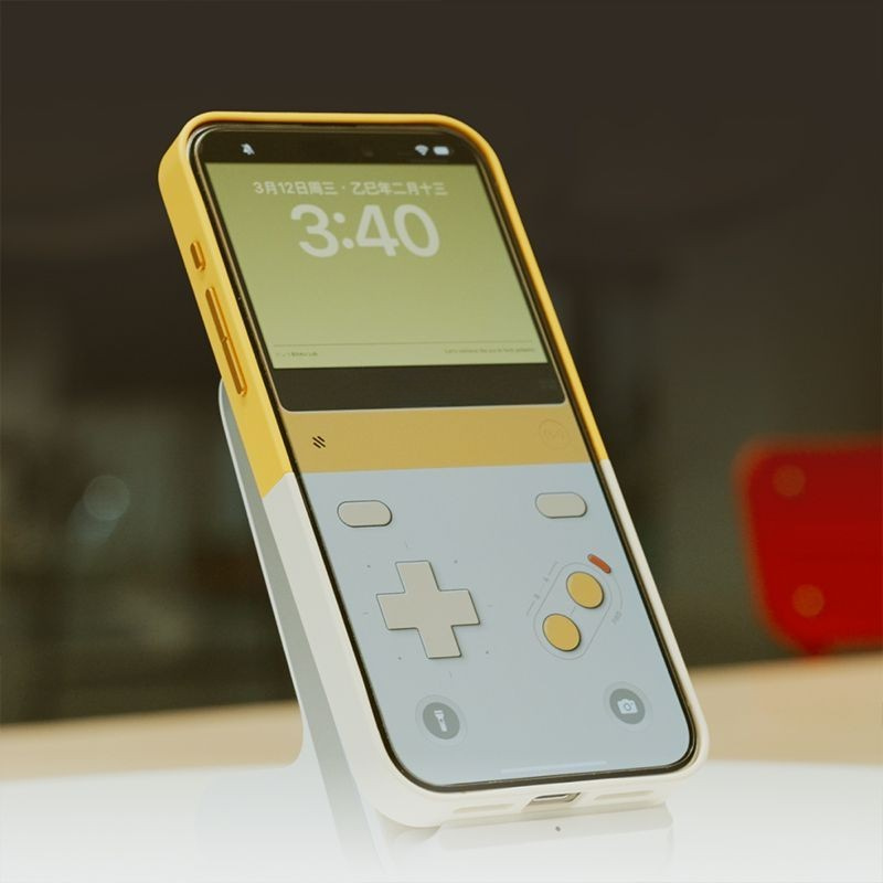 Portable Handheld Game Console and Cell Phone Case Fusion, Easily Removable