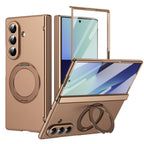 360° Rotating Stand Hinge Protection Magnetic Case for Samsung Galaxy Z Fold Series