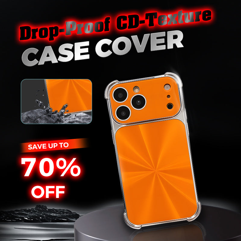 Quad-corner Drop-proof CD-texture Case for iPhone - Second item: 40% OFF for a Limited Time🔥