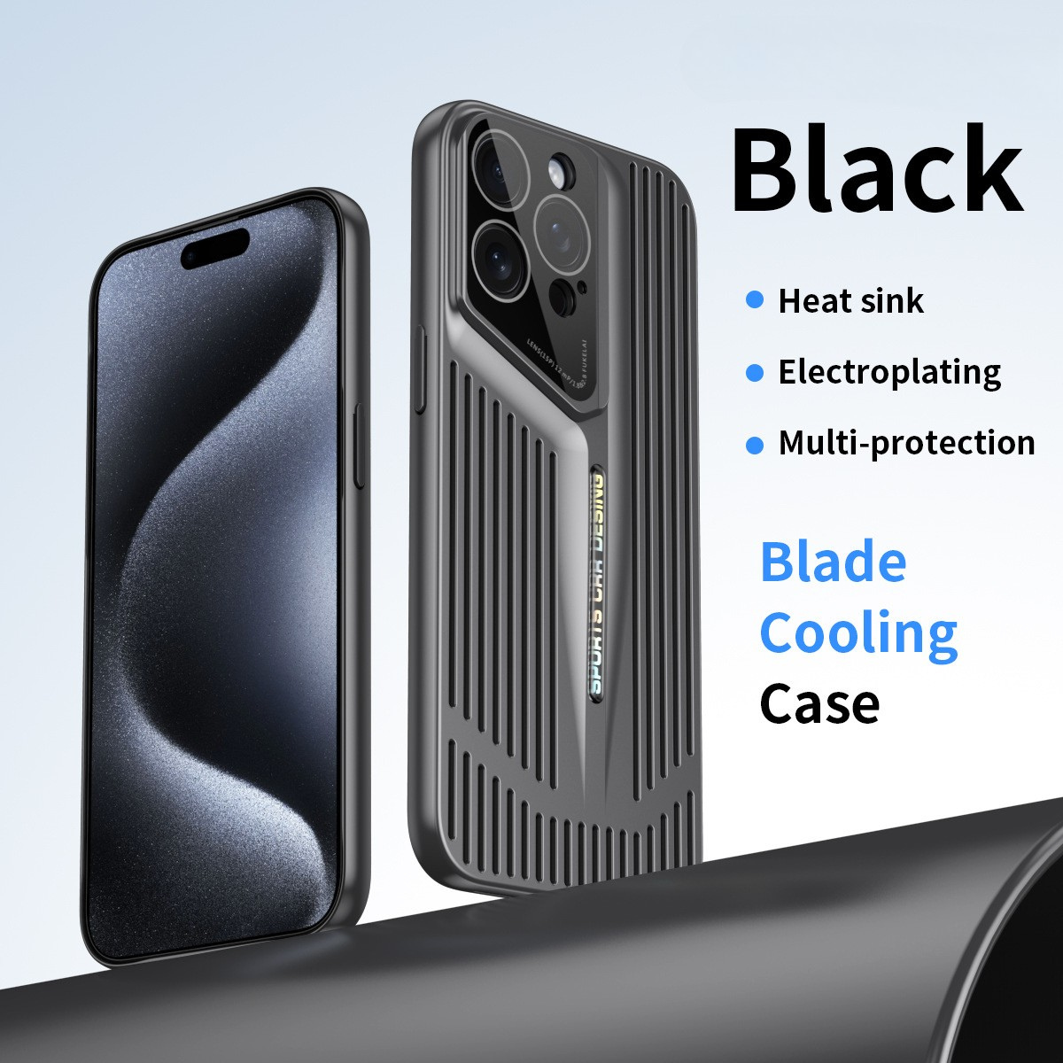 Blade Cooling Case Cover for iPhone