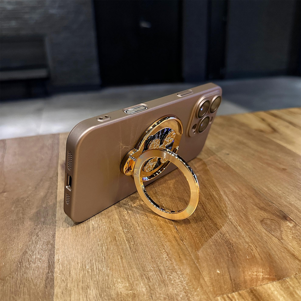 Lucky Wheel Folding Stand Case Cover for iPhone