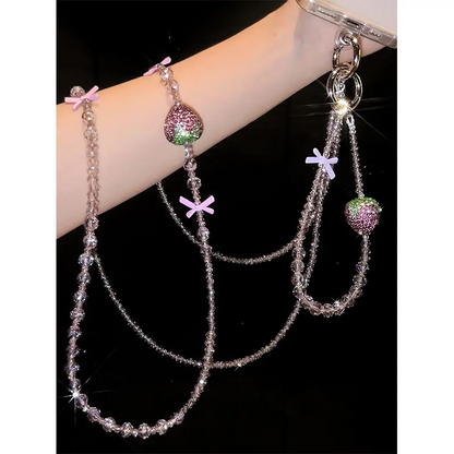 Sparkling Diamond Chain Mobile Phone Strap-Buy 2: 40% OFF 2nd🔥