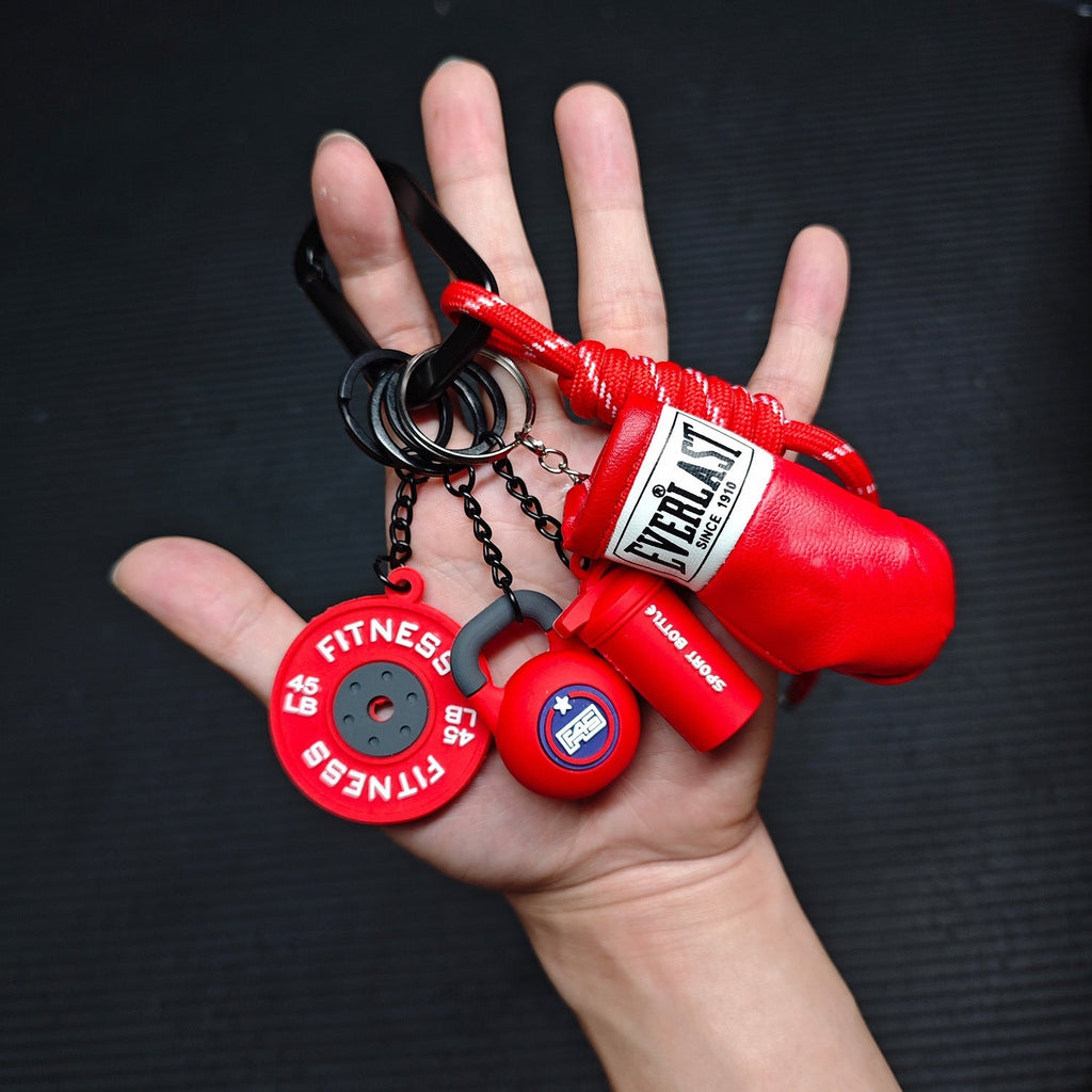 💪🔥 Unleash Your Gym Spirit Everywhere! Fitness Lover Keychain Set 🔥💪