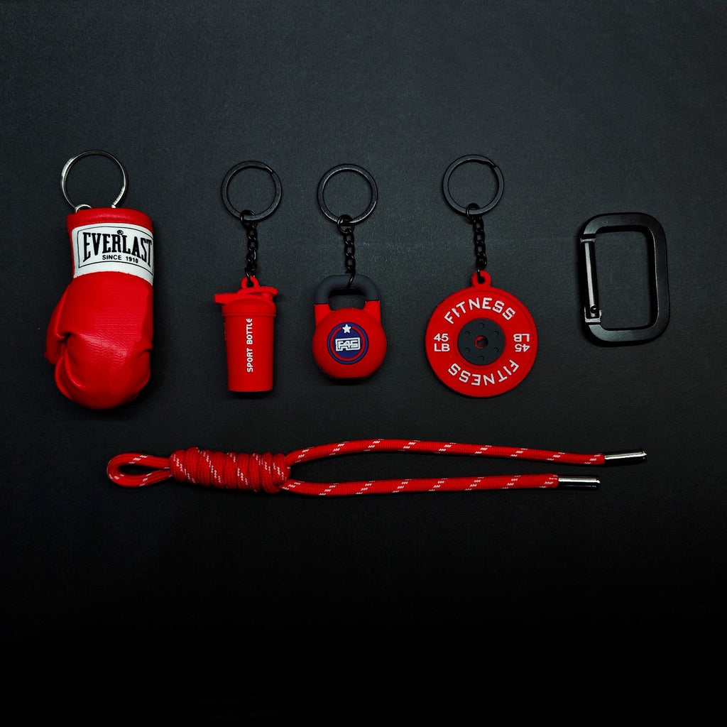 💪🔥 Unleash Your Gym Spirit Everywhere! Fitness Lover Keychain Set 🔥💪
