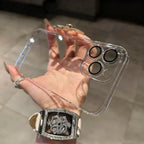 Translucent PC Anti-oxidation Case Cover for iPhone