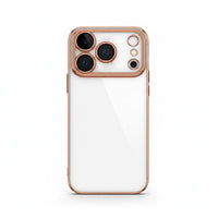 Glittering Starry Sky Electroplated Frame Case Cover for iPhone