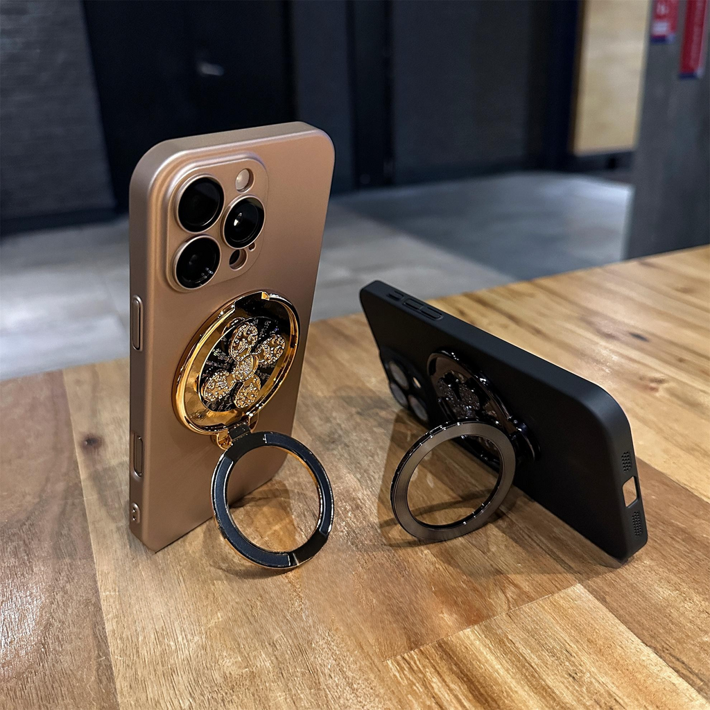 Lucky Wheel Folding Stand Case Cover for iPhone