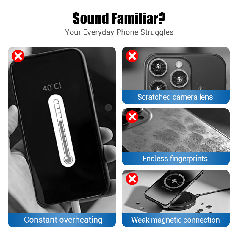 Breathable Honeycomb Vent MagSafe iPhone Case