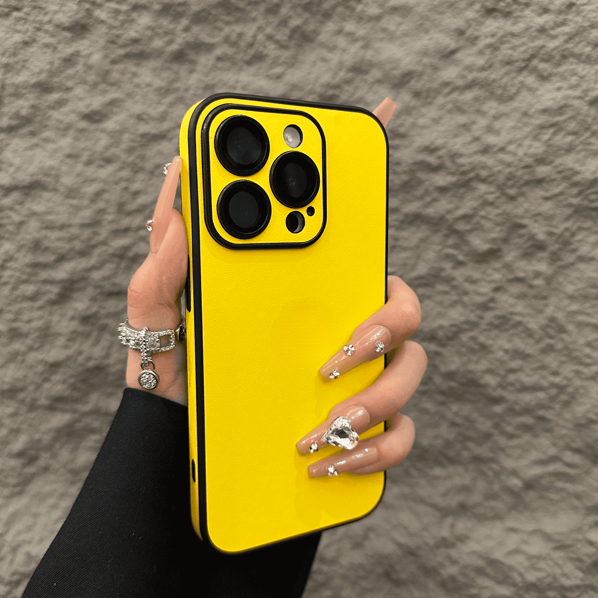 Leather Lens Protective Frame Case Cover for iPhone——🔥Second Item at 40% Off