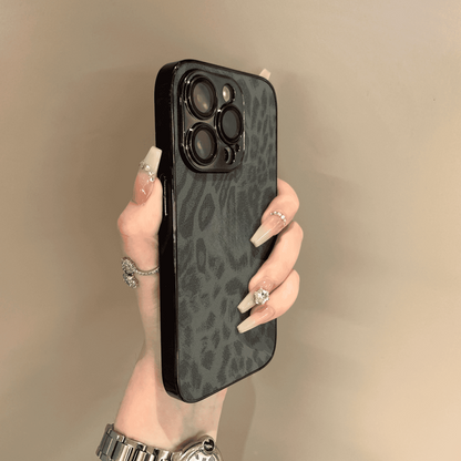 Wild Leopard Print Leather Case Cover for iPhone——🔥Second Item at 40% Off