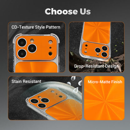 Quad-corner Drop-proof CD-texture Case for iPhone - Second item: 40% OFF for a Limited Time🔥