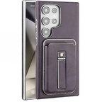 Leather Magnetic Card Case Holder Case Cover for Samsung S Series
