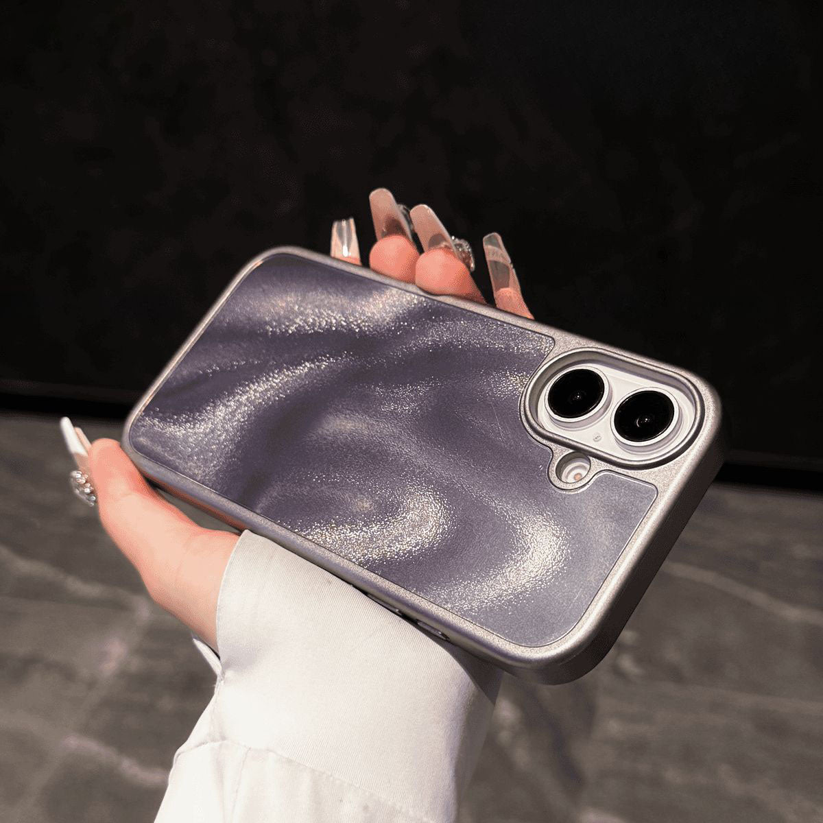 Glittering Gold Shimmering Sand Case Cover for iPhone