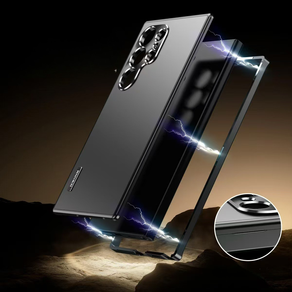 Magnetic Adsorption All-inclusive Ⅱ Generation Bumper Case Cover for Samsung S Series