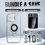 Double Stand Case Cover for iPhone - Buy 2: FREE SHIPPING🛫 & 40% OFF 2nd🔥