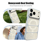 Breathable Honeycomb Vent MagSafe iPhone Case
