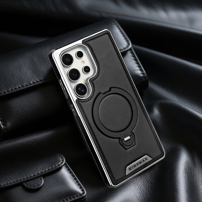 Strong Metal Magnetic Suction Bracket Case Cover for Samsung S Series