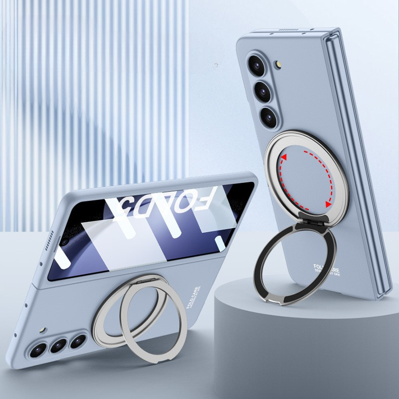 Folding and Rotating Magnetic Bayonet Case Cover for Samsung Fold Series
