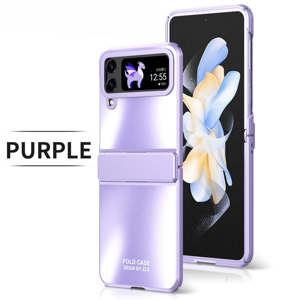 One-piece Metal All-around Protective Case Cover for Samsung Flip Series