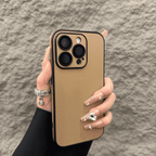 Leather Lens Protective Frame Case Cover for iPhone——🔥Second Item at 40% Off